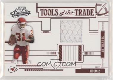2005 Playoff Absolute Memorabilia - Tools of the Trade - Red Materials #TT-72 - Priest Holmes /100
