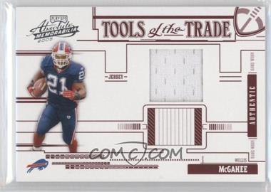 2005 Playoff Absolute Memorabilia - Tools of the Trade - Red Materials #TT-99 - Willis McGahee /100