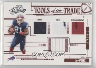 2005 Playoff Absolute Memorabilia - Tools of the Trade - Red Triple Materials #TT-99 - Willis McGahee /50