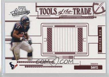 2005 Playoff Absolute Memorabilia - Tools of the Trade - Red #TT-26 - Domanick Davis /250