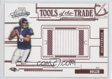 2005 Playoff Absolute Memorabilia - Tools of the Trade - Red #TT-52 - Kyle Boller /250