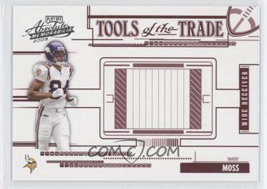 2005 Playoff Absolute Memorabilia - Tools of the Trade - Red #TT-73 - Randy Moss /250