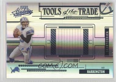 2005 Playoff Absolute Memorabilia - Tools of the Trade - Spectrum Blue #TT-46 - Joey Harrington /25