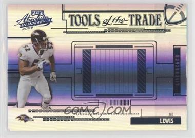 2005 Playoff Absolute Memorabilia - Tools of the Trade - Spectrum Blue #TT-74 - Ray Lewis /25 [EX to NM]