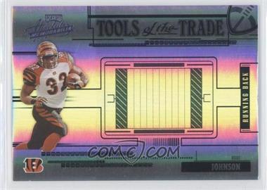 2005 Playoff Absolute Memorabilia - Tools of the Trade - Spectrum Blue #TT-79 - Rudi Johnson /25