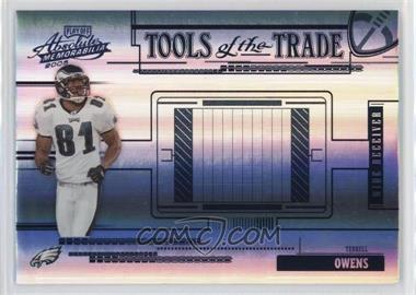 2005 Playoff Absolute Memorabilia - Tools of the Trade - Spectrum Blue #TT-89 - Terrell Owens /25