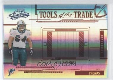 2005 Playoff Absolute Memorabilia - Tools of the Trade - Spectrum Red #TT-100 - Zach Thomas /50