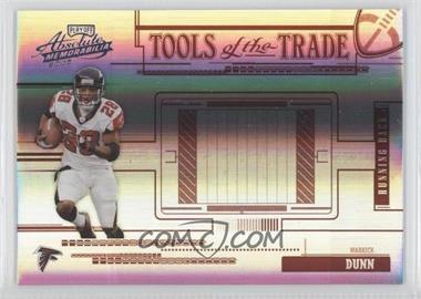 2005 Playoff Absolute Memorabilia - Tools of the Trade - Spectrum Red #TT-98 - Warrick Dunn /50