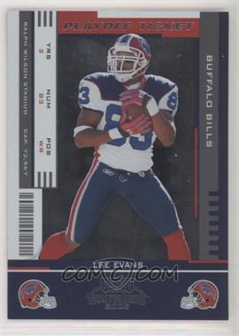 2005 Playoff Contenders - [Base] - Playoff Ticket #12 - Lee Evans /199