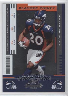 2005 Playoff Contenders - [Base] - Playoff Ticket #158 - Rookie Ticket - Maurice Clarett /25