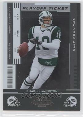 2005 Playoff Contenders - [Base] - Playoff Ticket #67 - Chad Pennington /199