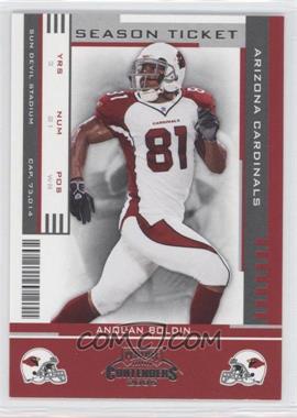 2005 Playoff Contenders - [Base] #1 - Anquan Boldin