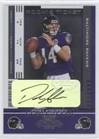 Rookie Ticket - Derek Anderson