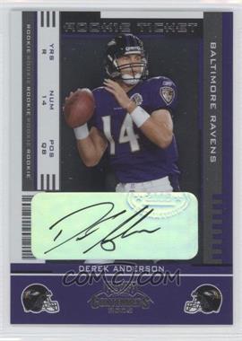 2005 Playoff Contenders - [Base] #134 - Rookie Ticket - Derek Anderson