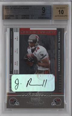 2005 Playoff Contenders - [Base] #143 - Rookie Ticket - J.R. Russell /489 [BGS 9 MINT]
