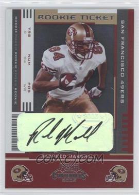 2005 Playoff Contenders - [Base] #161 - Rookie Ticket - Rasheed Marshall