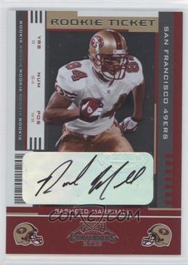 2005 Playoff Contenders - [Base] #161 - Rookie Ticket - Rasheed Marshall