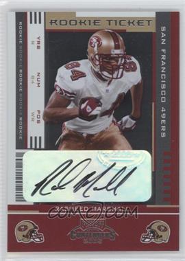 2005 Playoff Contenders - [Base] #161 - Rookie Ticket - Rasheed Marshall