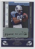 Rookie Ticket - Roydell Williams #/491