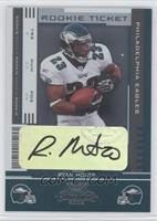 Rookie Ticket - Ryan Moats