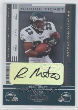 2005 Playoff Contenders - [Base] #168 - Rookie Ticket - Ryan Moats