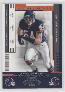 2005 Playoff Contenders - [Base] #17 - Brian Urlacher