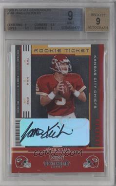 2005 Playoff Contenders - [Base] #186 - Rookie Ticket - James Kilian [BGS 9 MINT]