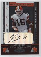 Rookie Ticket - Josh Cribbs