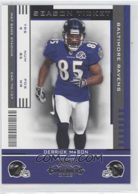2005 Playoff Contenders - [Base] #7 - Derrick Mason