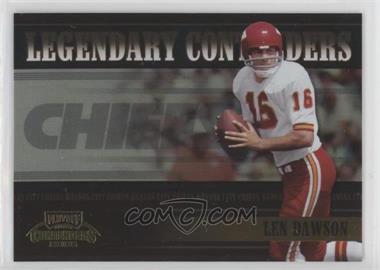 2005 Playoff Contenders - Legendary Contenders - Green #LC-13 - Len Dawson /750