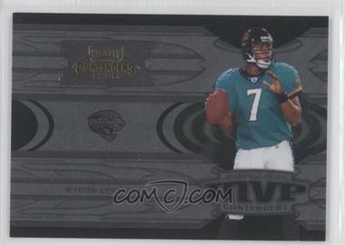 2005 Playoff Contenders - MVP Contenders - Green #MVP-3 - Byron Leftwich /100
