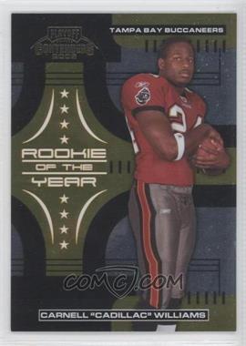2005 Playoff Contenders - Rookie of the Year Contenders - Gold #ROY-3 - Carnell "Cadillac" Williams /750
