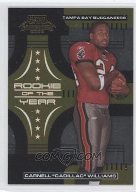 2005 Playoff Contenders - Rookie of the Year Contenders - Gold #ROY-3 - Carnell "Cadillac" Williams /750