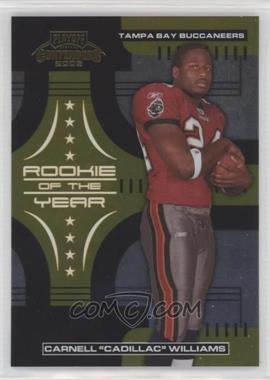 2005 Playoff Contenders - Rookie of the Year Contenders - Gold #ROY-3 - Carnell "Cadillac" Williams /750