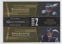 Reggie Brown, Vincent Jackson #/250