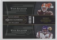 Braylon Edwards, Troy Williamson, Mike Williams, Matt Jones #/1,000