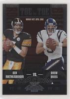 Ben Roethlisberger, Drew Brees #/450