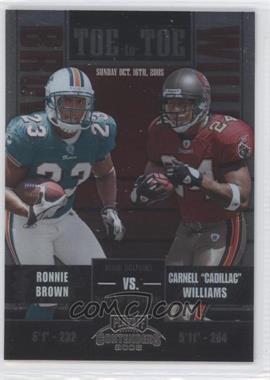 2005 Playoff Contenders - Toe to Toe #TT-16 - Ronnie Brown, Cadillac Williams /450
