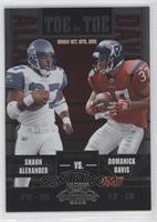 Shaun Alexander, Domanick Davis #/450