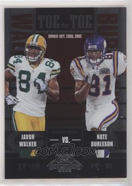 2005 Playoff Contenders - Toe to Toe #TT-19 - Javon Walker, Nate Burleson /450