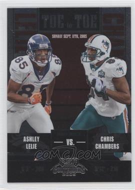 2005 Playoff Contenders - Toe to Toe #TT-2 - Ashley Lelie, Chris Chambers /450