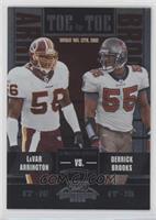 LaVar Arrington, Derrick Brooks #/450