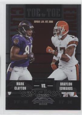 2005 Playoff Contenders - Toe to Toe #TT-50 - Mark Clayton, Braylon Edwards /450