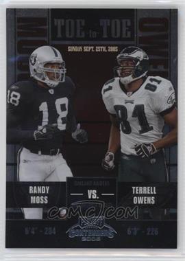 2005 Playoff Contenders - Toe to Toe #TT-8 - Randy Moss, Terrell Owens /450