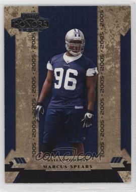 2005 Playoff Honors - [Base] #109 - Marcus Spears /699 [EX to NM]