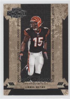 2005 Playoff Honors - [Base] #115 - Chris Henry /699