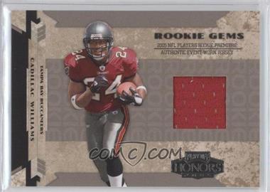 2005 Playoff Honors - [Base] #RG-206 - Rookie Gems - Cadillac Williams /750