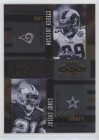 Steven Jackson. Julius Jones #/250