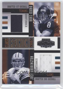 2005 Playoff Honors - Class Reunion - Materials #CR-19 - David Carr, Joey Harrington /150