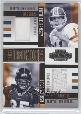 2005 Playoff Honors - Class Reunion - Materials #CR-21 - Patrick Ramsey, Ashley Lelie /150